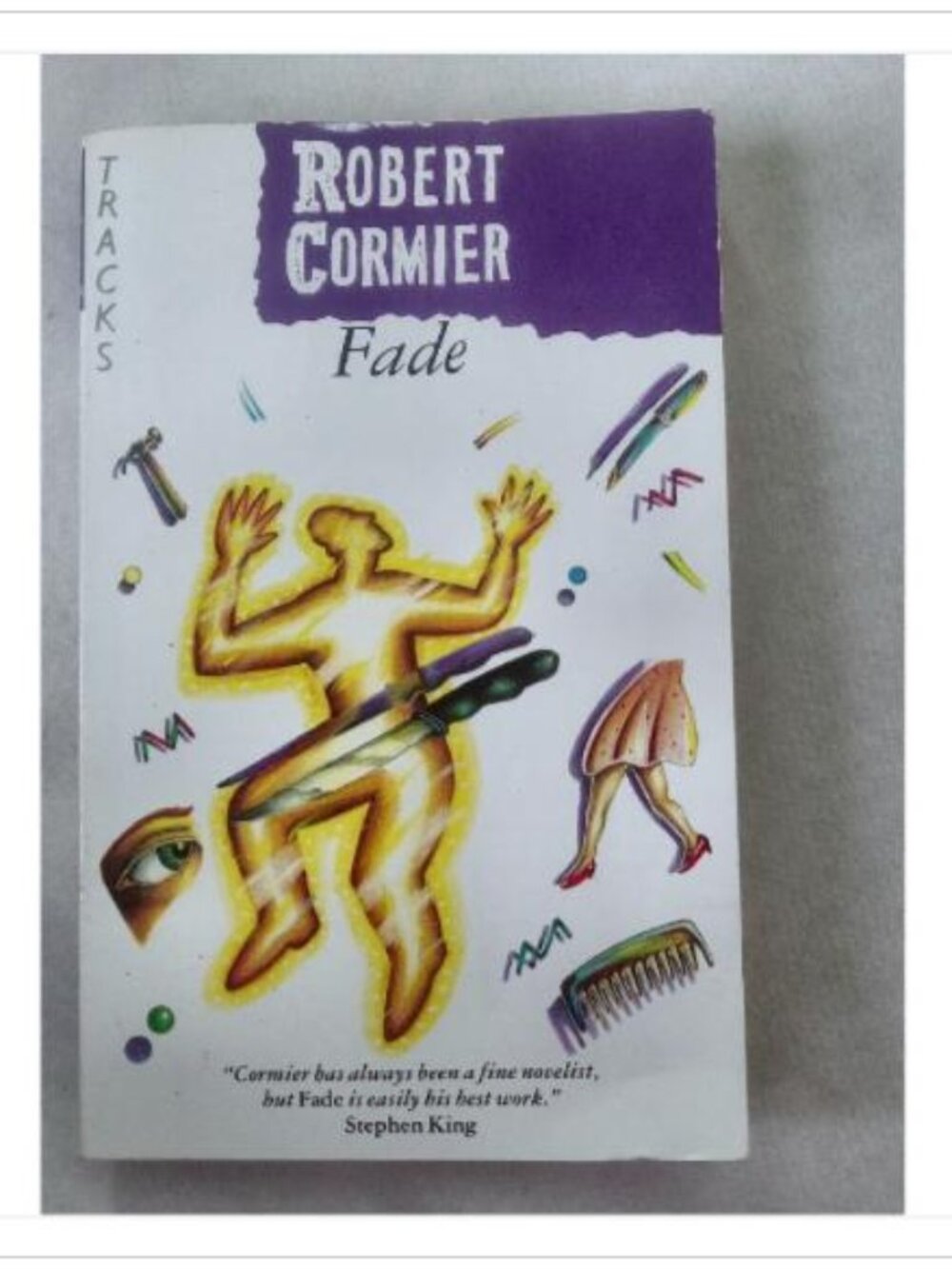 Fade Robert Cormier 1990 First Lions Tracks Edition Paperback Book Vintage Read